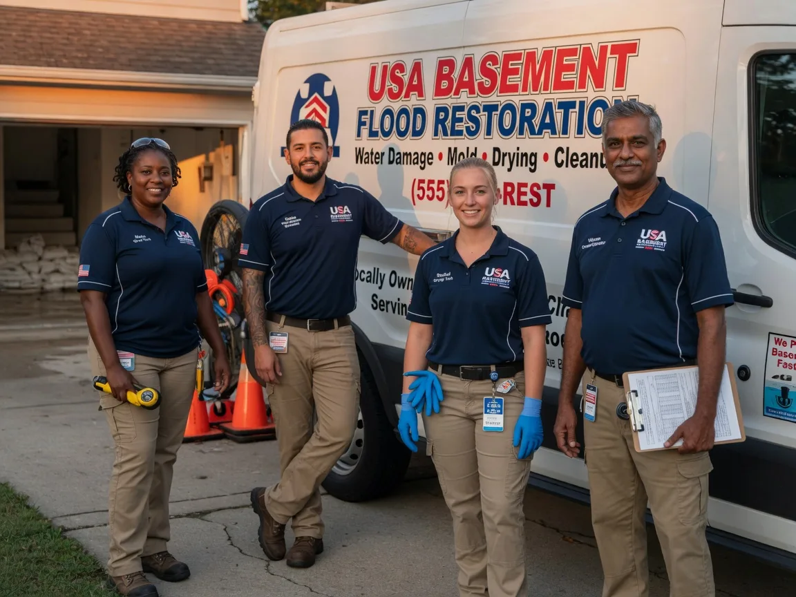 Basement Flood Cleanup company in Vance, MS