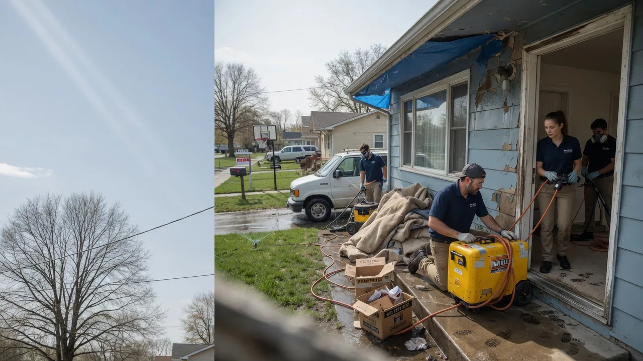 Basement Flood Cleanup in Vance, MS near me
